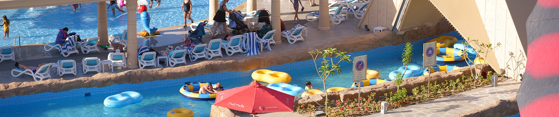 Classic Relaxing Lazy River Ride for Resorts