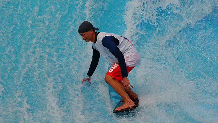 Interactive Surf Simulator for Water Parks