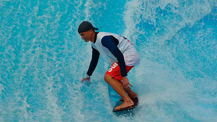 Interactive Surf Simulator for Water Parks